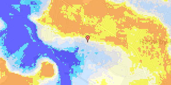 Ekstrem regn på Baroniet 35