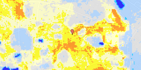 Ekstrem regn på Bragesvej 39, 1. th