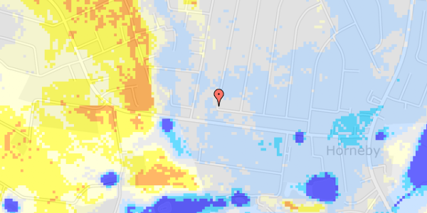 Ekstrem regn på Bøgevej 1