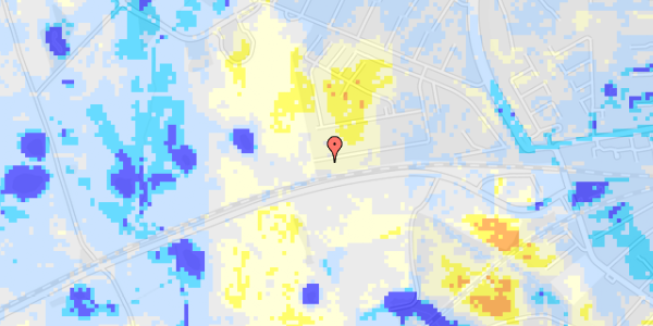 Ekstrem regn på Elmebakken 23