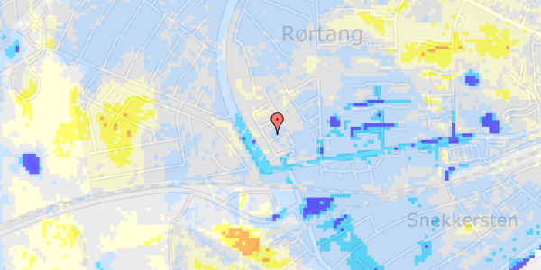 Ekstrem regn på Essingen 16