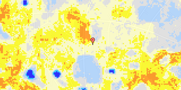 Ekstrem regn på Fenrisvej 13A