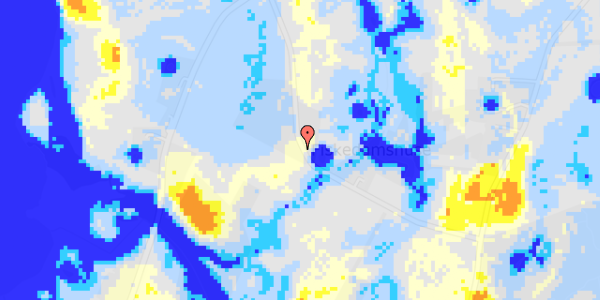 Ekstrem regn på Fiskedamsvej 4