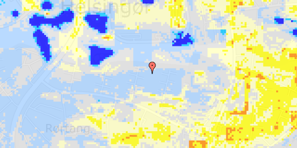 Ekstrem regn på Fokken 102