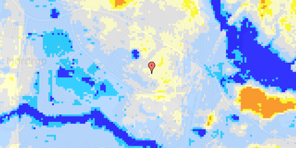 Ekstrem regn på Fredensvej 9D