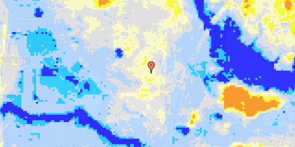 Ekstrem regn på Fredensvej 18