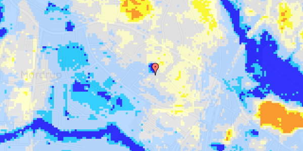 Ekstrem regn på Fredensvej 53