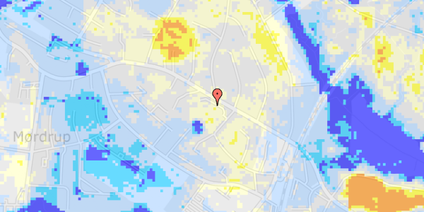 Ekstrem regn på Fredensvej 81D