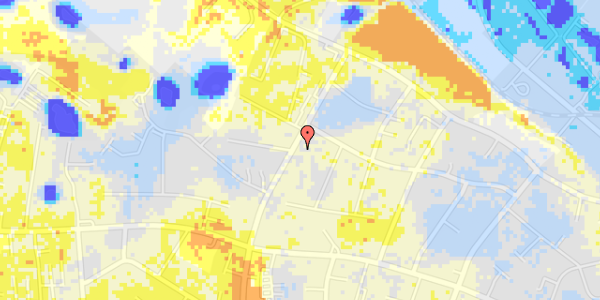 Ekstrem regn på Gefionsvej 17