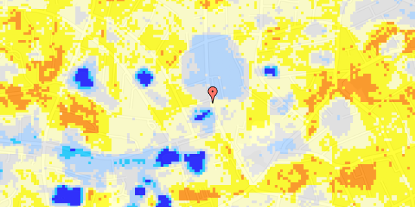 Ekstrem regn på Rahbeksvej 1