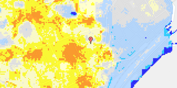 Ekstrem regn på Gl Banegårdsvej 12B