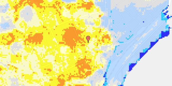 Ekstrem regn på Gl Banegårdsvej 26