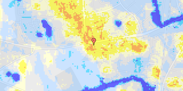 Ekstrem regn på Gl Tibberupvej 48