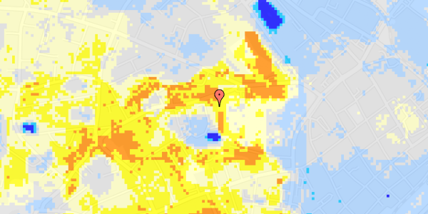 Ekstrem regn på Gurrevej 1, 1. th