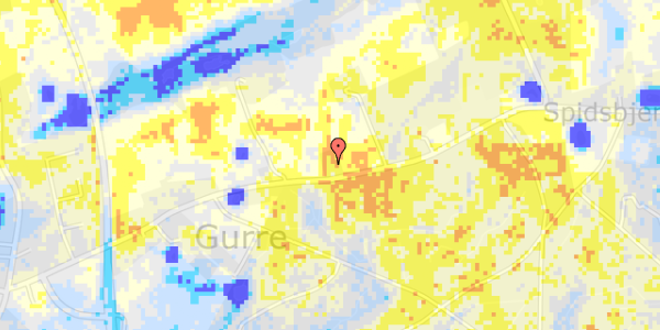 Ekstrem regn på Gurrevej 318