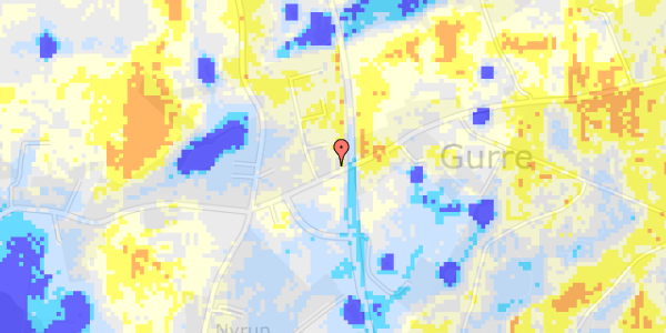 Ekstrem regn på Gurrevej 352