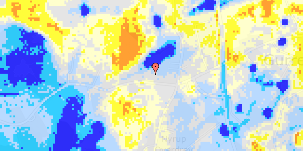 Ekstrem regn på Gurrevej 372A