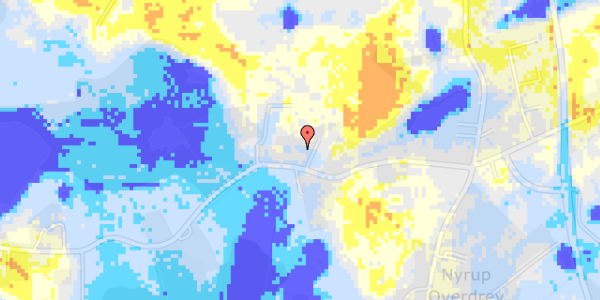 Ekstrem regn på Gurrevej 392