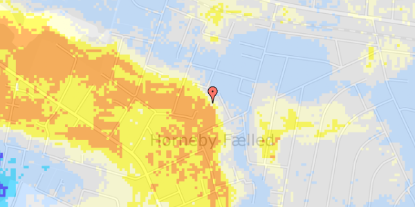 Ekstrem regn på Gyvelvej 38