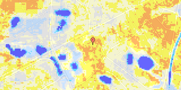 Ekstrem regn på Haderslevvej 16A