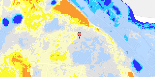 Ekstrem regn på Hamlets Vænge 26B, st. th