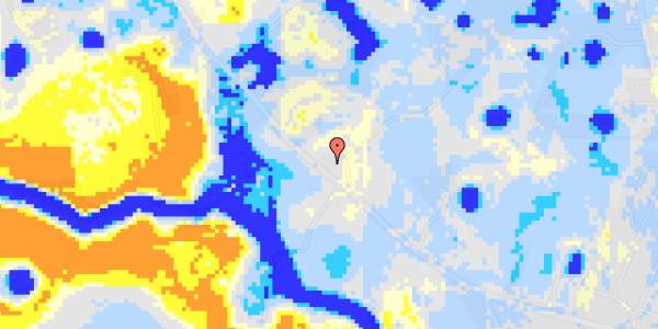 Ekstrem regn på Harreshøjvej 14A