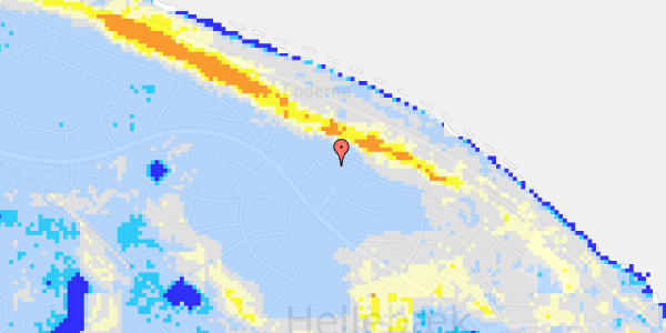 Ekstrem regn på Heimdalsvænget 6A