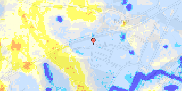 Ekstrem regn på Hejreskovvej 22C