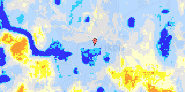 Ekstrem regn på Helgesvej 10