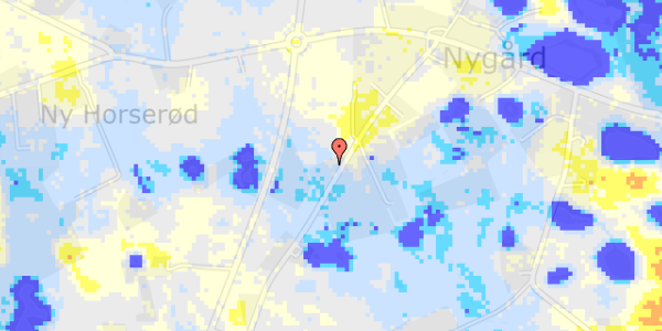 Ekstrem regn på Hellebækvej 19B