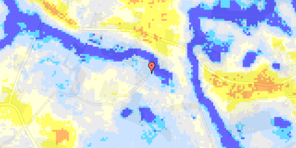 Ekstrem regn på Holmenevej 14