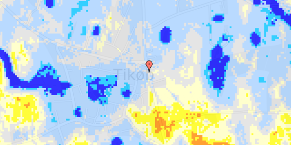 Ekstrem regn på Hornbækvej 447