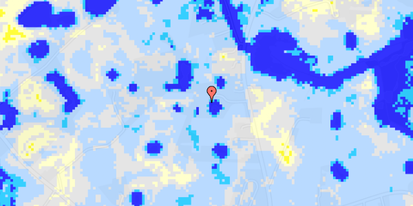 Ekstrem regn på Hornbækvej 501