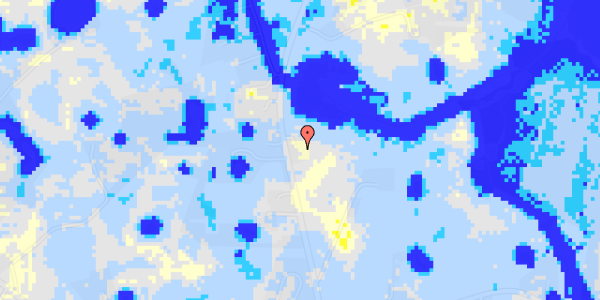 Ekstrem regn på Hornbækvej 510A