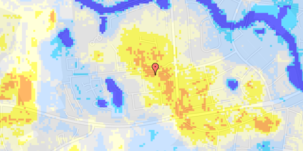 Ekstrem regn på Hovgårdsparken 5, 1. th