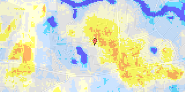 Ekstrem regn på Hovgårdsparken 6, 1. tv