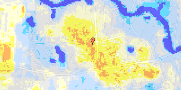 Ekstrem regn på Hovgårdsparken 15, st. tv