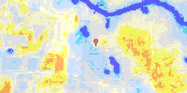 Ekstrem regn på Hybenhaven 14