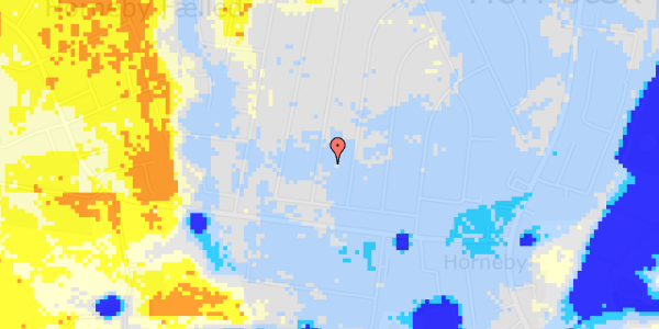 Ekstrem regn på Hyldevej 8