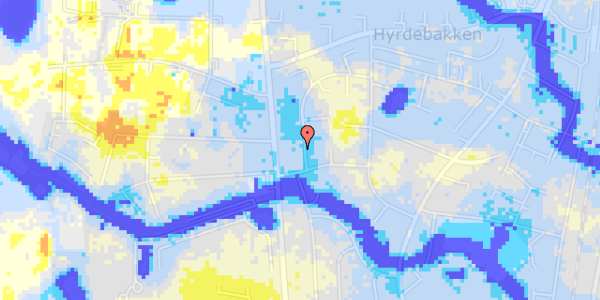 Ekstrem regn på Hyrdevej 5