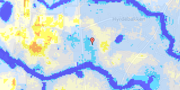 Ekstrem regn på Hyrdevej 11