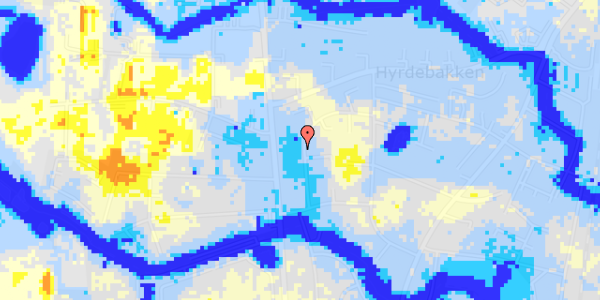 Ekstrem regn på Hyrdevej 13