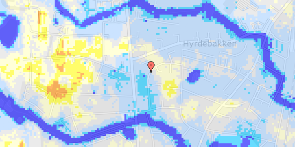 Ekstrem regn på Hyrdevej 19