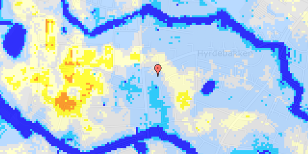 Ekstrem regn på Hyrdevej 27