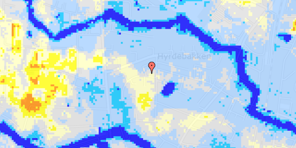 Ekstrem regn på Hyrdevej 45