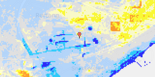 Ekstrem regn på Jollen 13