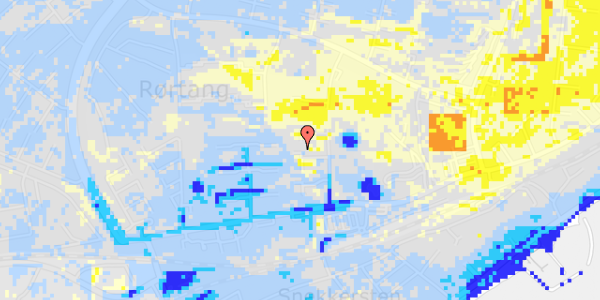 Ekstrem regn på Jollen 45