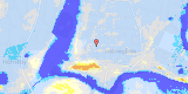 Ekstrem regn på Karetmagervej 49