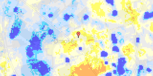 Ekstrem regn på Karlsgårdsvej 13