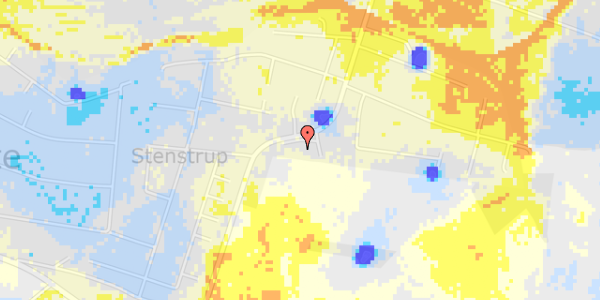 Ekstrem regn på Kastorvej 8